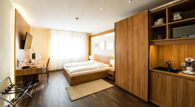 Двухместная студия BoardingHouse Mannheim