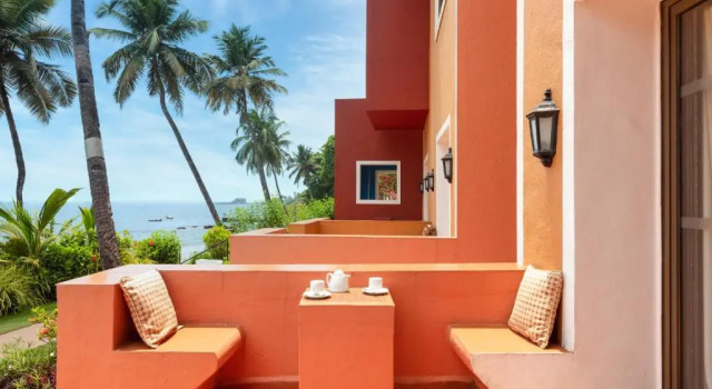 Номер Deluxe с видом на море Taj Cidade de Goa Heritage, Goa