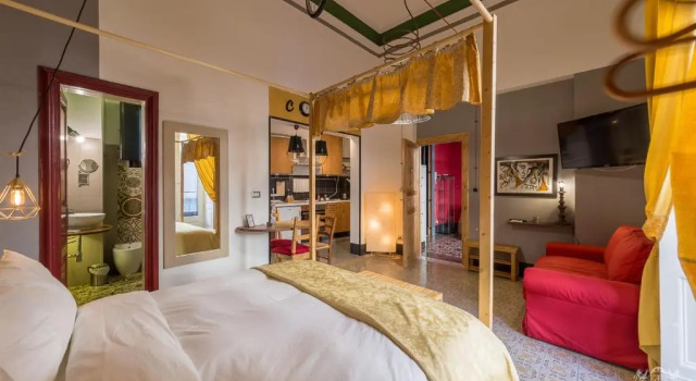 Студия Deluxe Grand Tour Design Guest House Catania Self Check-in