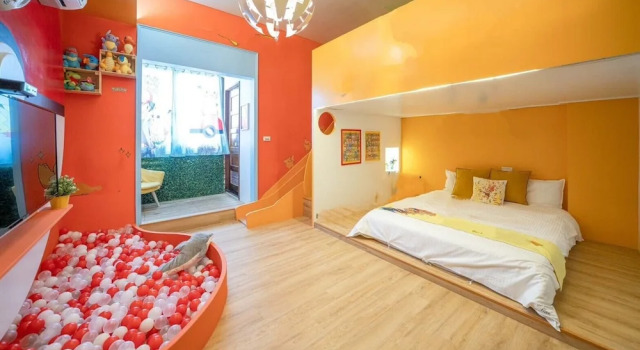Четырёхместный семейный номер Standard Yilan 1955 Kids Friendly B&B