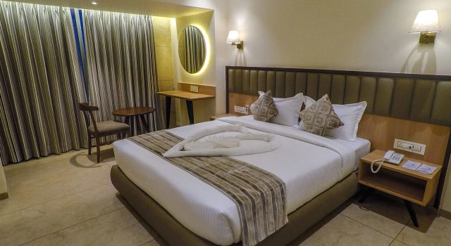 Номер Deluxe Rudra Shelter Business Hotel