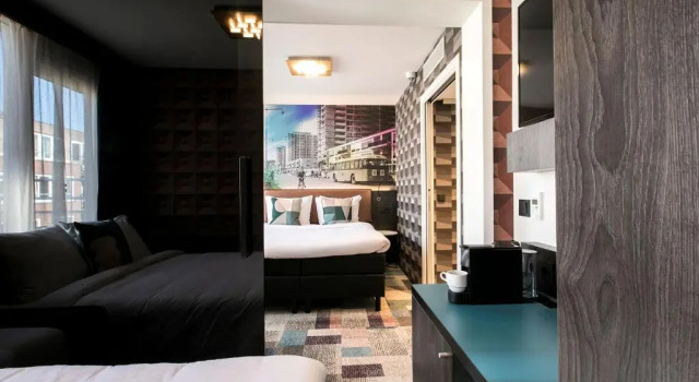 Семейный номер Standard Leonardo Hotel Rotterdam Savoy