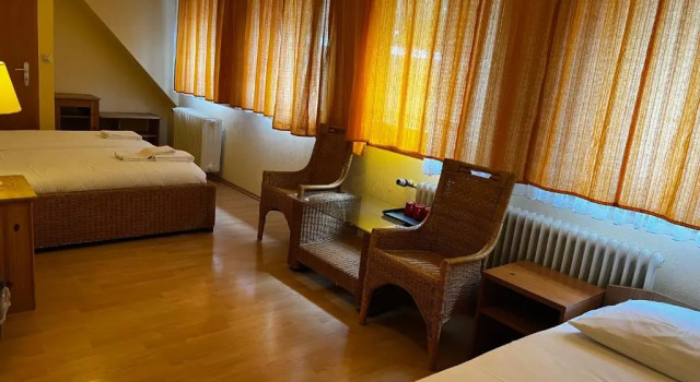 Трёхместный номер Standard с красивым видом из окна Hotel Haus am Steinschab