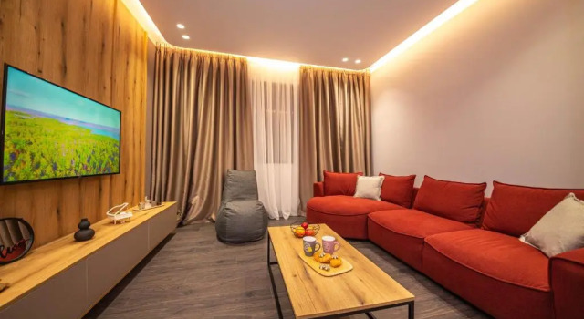 Апартаменты c 1 комнатой с балконом Blloku Unique Apartments