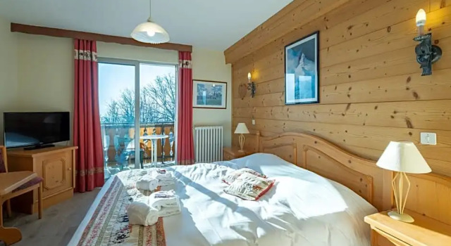 Номер Standard Hôtel Restaurant Le Bois Joli et SPA