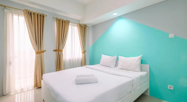 Homey And Simply Look Studio Room At Bogor Icon Apartment, Book Apartment Bogor 