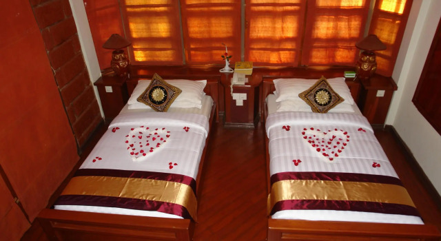 Номер Deluxe с видом на бассейн Bagan Princess Hotel