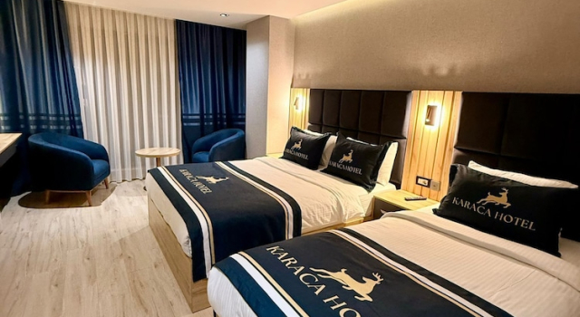 Двухместный номер Deluxe с видом на город Karaca Hotel Van