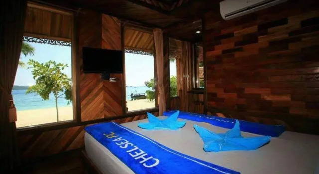 Одноместное бунгало рядом с пляжем Phi Phi Sand Sea View Resort