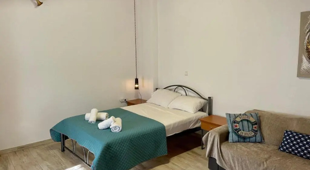 Апартаменты c 1 комнатой Waterfront studio Nea Iraklitsa
