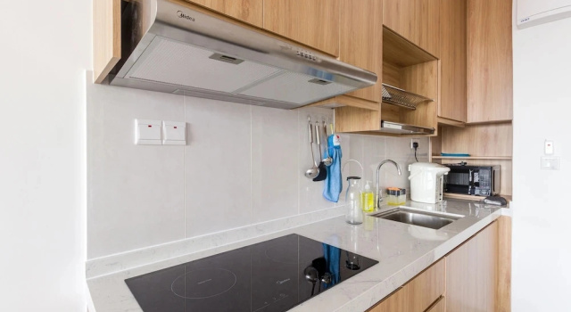 Семейные апартаменты с 2 комнатами с видом на город Greenfield Residence Sunway Pyramid