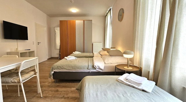 Студия Airport Messe Apartments