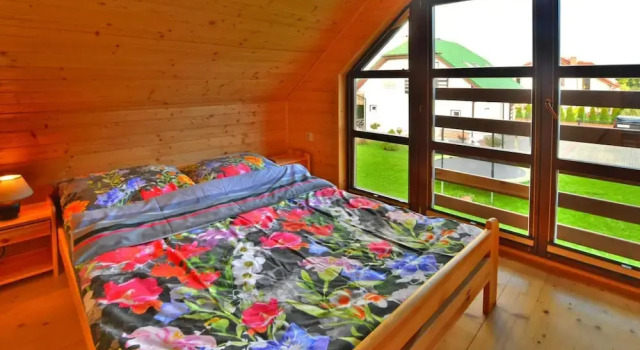 Wooden House in Grzybowo Near Baltic Sea