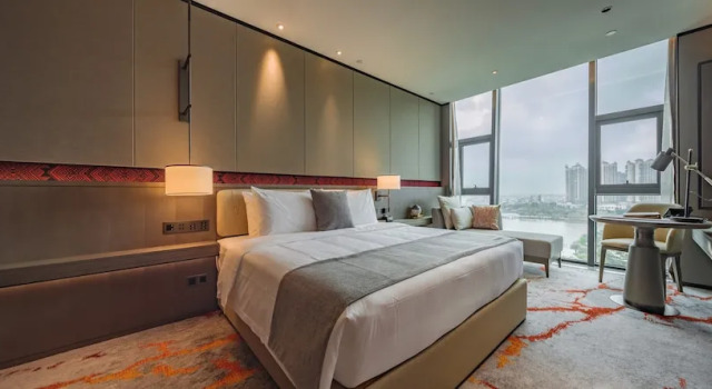 Двухместный номер Deluxe Wyndham Nanning Binyang