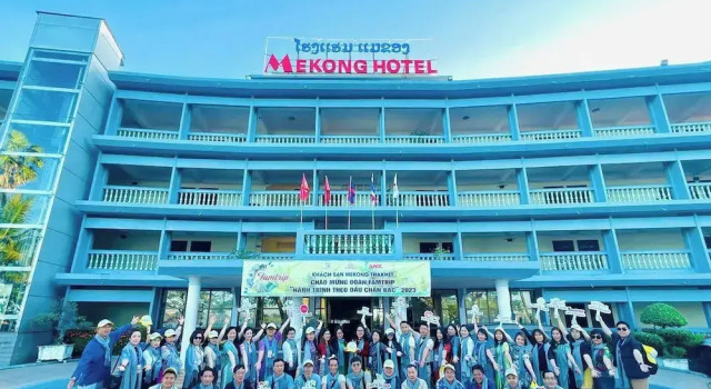 Двухместный номер Deluxe Mekong Hotel