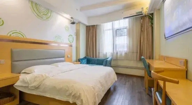 Двухместный люкс Business GreenTree Inn Wuxi ChongAn Temple Jiefang West Road Hotel