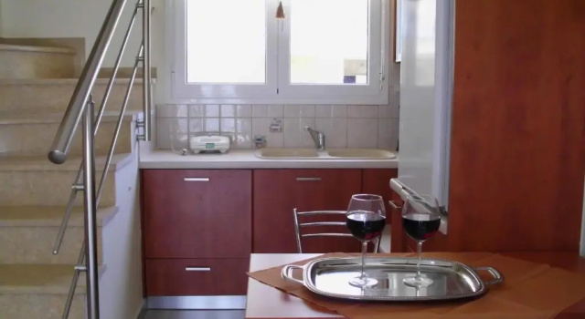 Номер Standard с частичным видом на море Villa Christine - Maisonettes with fireplace