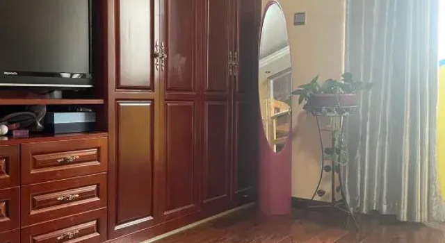 Кровать в общем номере (женский номер) с видом на реку Yiwang Shiguang Yiwen Youth Hostel