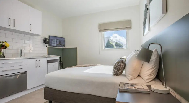 Двухместная студия Sojourn Apartment Hotel - Riddiford