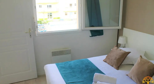 Апартаменты Цокольный этаж с 2 комнатами с балконом Adonis Grandcamp - Résidence Les Isles De Sola