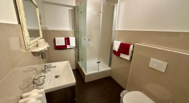 Трёхместный номер Standard с видом на озеро Hotel Garni Morettina