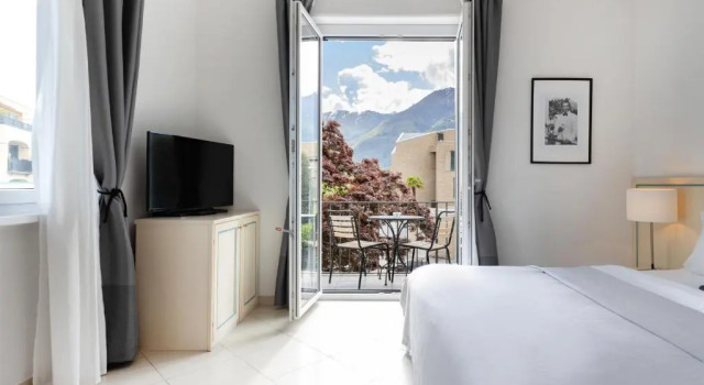 Двухместный номер Standard с балконом Albergo Mirador Ascona