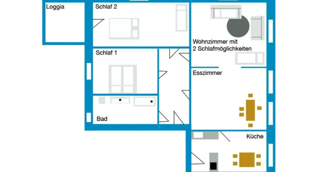 Design Apartments "Hier war Goethe nie", Book Apartment Apartments in Weimar, near Liszthaus, Apartment