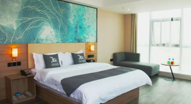 Люкс Deluxe VX Hotel (Huai'an Renmin Hospital Mandu Square)