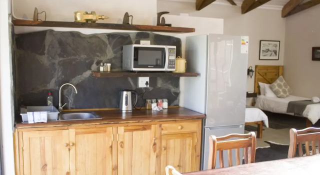 Трёхместный номер Comfort c 1 комнатой с видом на сад Aan Die Oewer Guest House