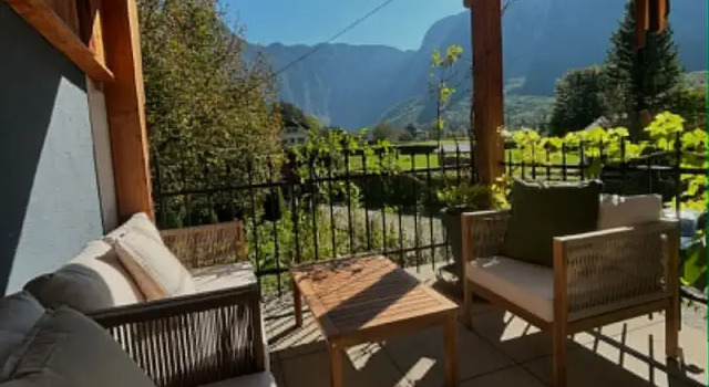 Двухместные апартаменты с видом на горы Chalet am Sonnenhang