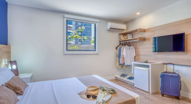 Двухместный номер Standard Цокольный этаж Cais da Praia Hotel