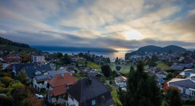 Студия Deluxe BERG & BERG Apartments - Spiez Self-Check-in