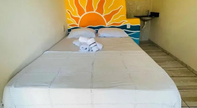 Двухместный люкс с видом на бассейн Hostel do Ceu