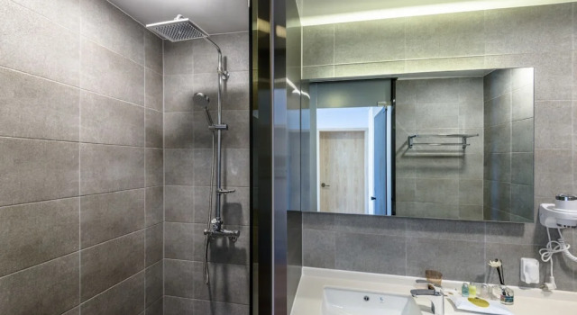 Номер Deluxe с балконом Thira Hotel