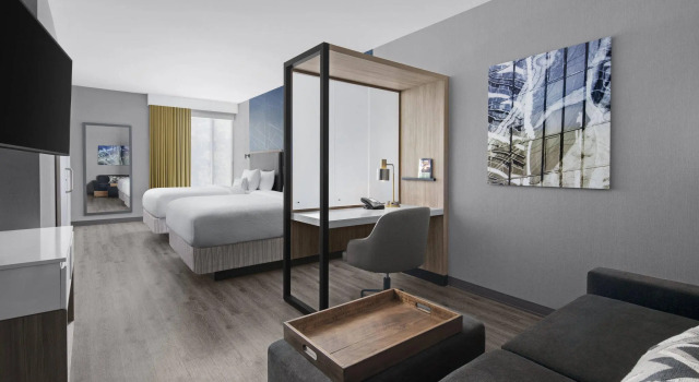Двухместный люкс c 1 комнатой SpringHill Suites by Marriott Tuckahoe Westchester County