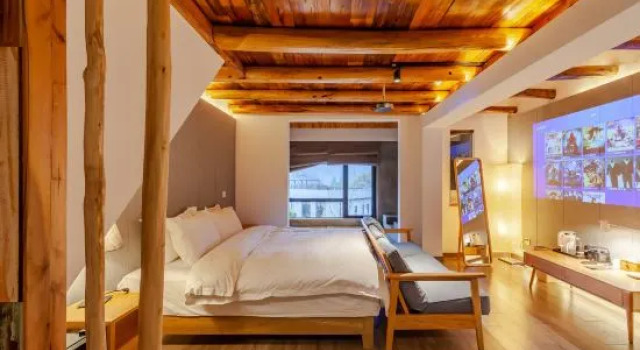 Люкс Ketangjian · Moganshan Hot Spring Themed Homestay