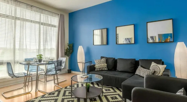 Апартаменты Apartment with Private Balcony, Wifi, Parking