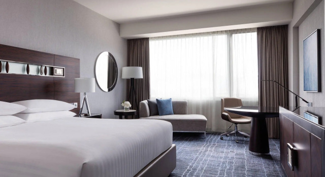 Двухместный Guest room Executive Lounge Access Hong Kong SkyCity Marriott Hotel