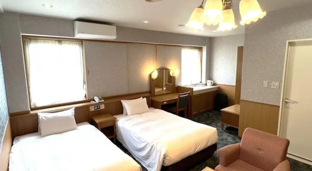 Двухместный семейный номер Deluxe Green Rich Hotel Aso Kumamoto Airport