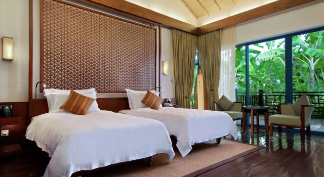 Вилла Pool с 2 комнатами с видом на океан Hilton Sanya Yalong Bay Resort & Spa