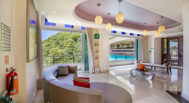 Beach Frontage Armonia Villa With Stunning Views, Book Villa Puerto Vallarta Jalisco