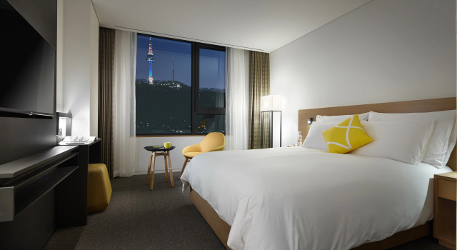 Двухместный номер Superior Namsan Mountain View L7 MYEONGDONG by LOTTE HOTELS