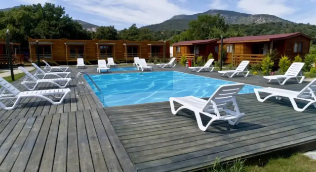 Tiny House With Shared Pool and Balcony in Bodrum, Rezervovat Hotel Hotely v Mugla s parkováním, Parkování