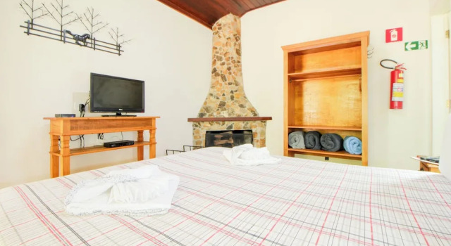 Двухместное шале Standard с балконом Pousada Highland