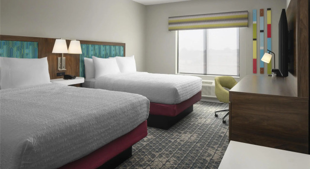 Четырёхместный номер Standard Hampton Inn & Suites Somerset