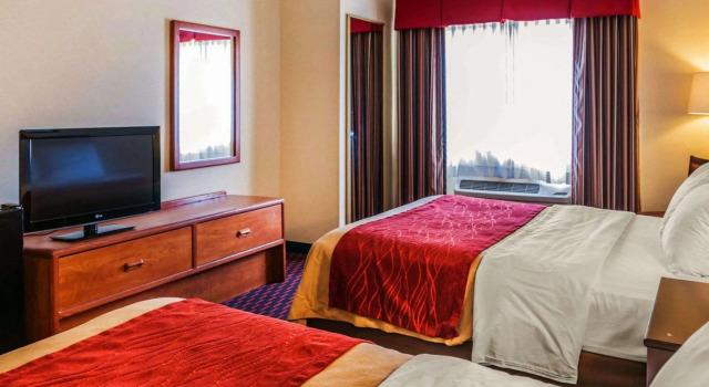 Четырёхместный номер Standard Comfort Inn Avon-Indianapolis West