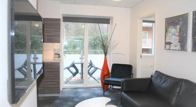Апартаменты с 2 комнатами с балконом ApartHotel Faber
