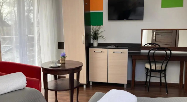 Двухместный номер Standard с балконом Apartamenty i Pokoje Na Letniej
