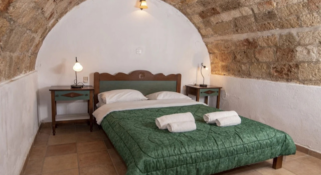 Семейный номер Standard Дуплекс с балконом и с видом на море Goulas Traditional Guesthouse