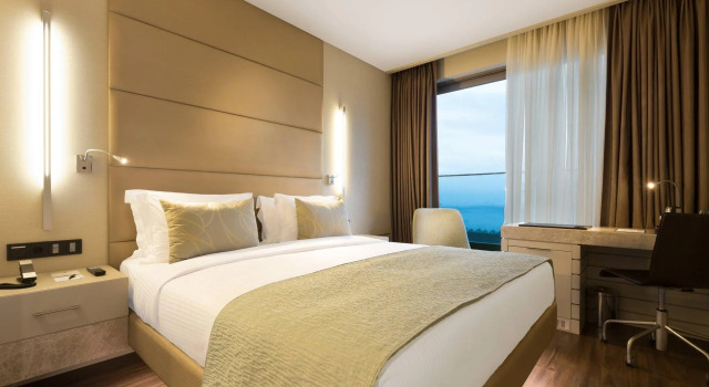 Двухместный номер с видом на Босфор AC Hotel Istanbul Macka